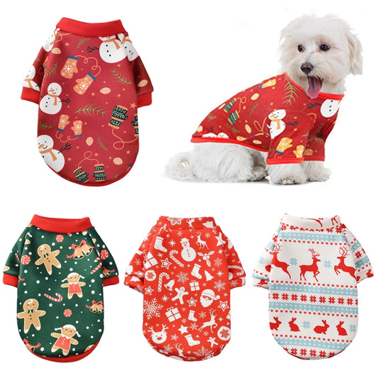 Dog Christmas Hoodies for Small Breeds | Tenini Strive Pet