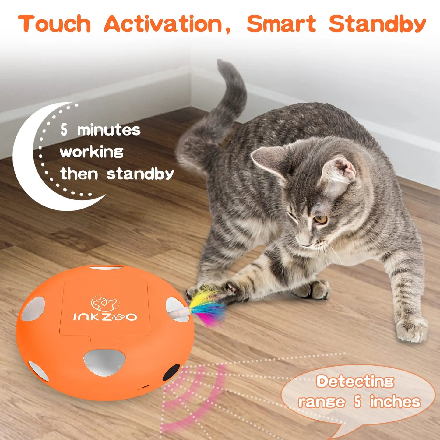 Cat Smart Interactive Kitten Toy for Engaging Play | Tenini Strive Pet