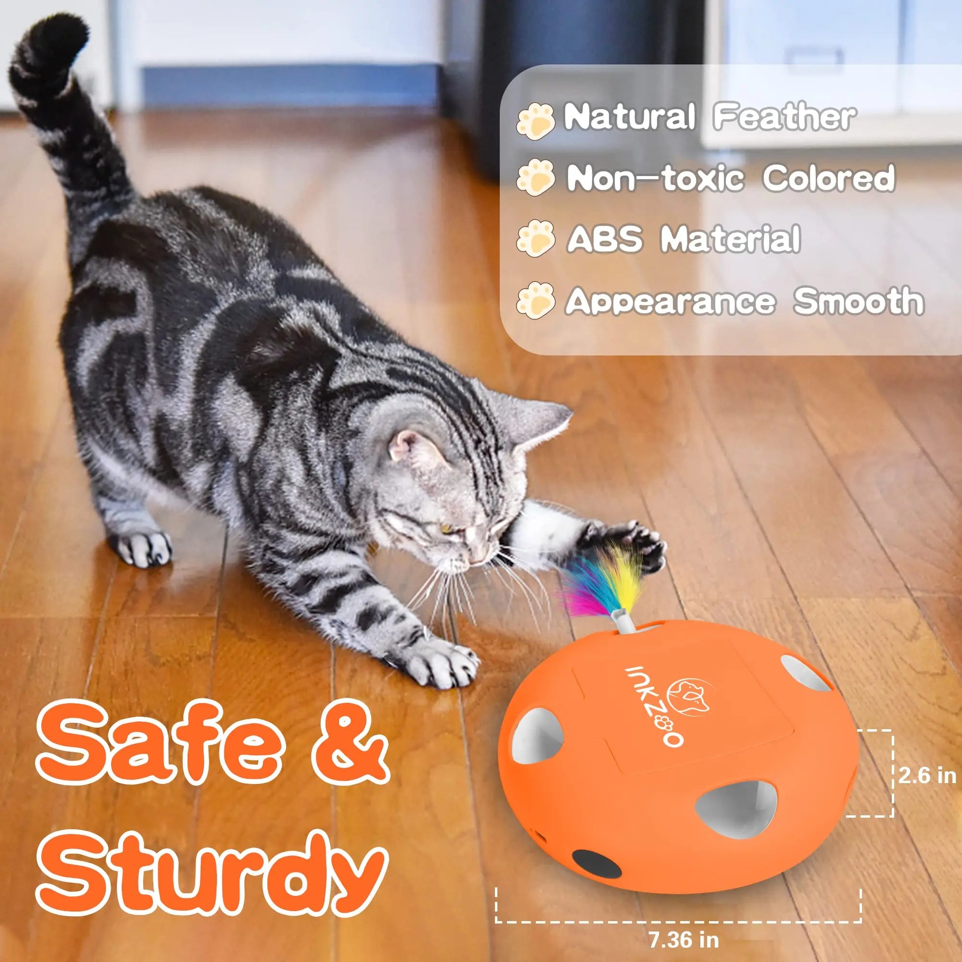 Cat Smart Interactive Kitten Toy for Engaging Play | Tenini Strive Pet