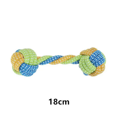 Dog Cotton Rope Chew Toy for Teething & Play | Tenini Strive Pet