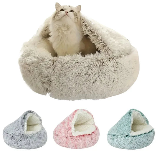 Warm Cat Semi-enclosed Bed