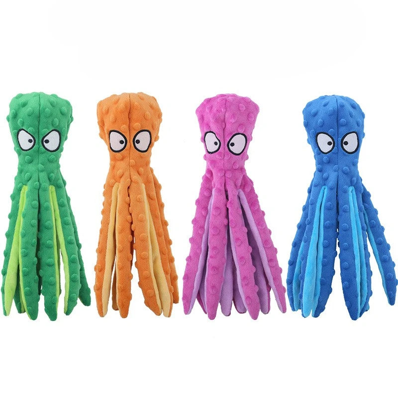 Dog Octopus Plush squeaky Toy