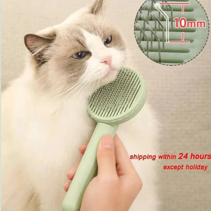 Cat Hair Remover Grooming Brush for Cats & Puppies | Tenini Strive Pet