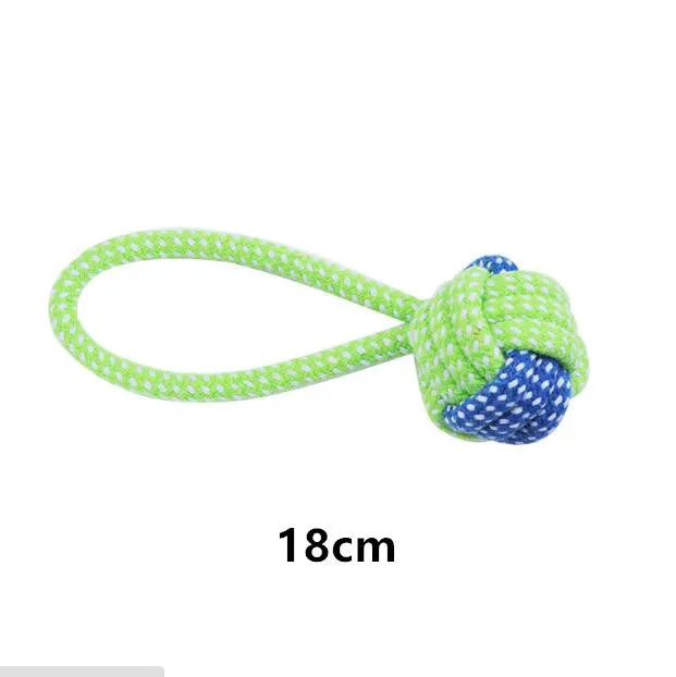 Dog Cotton Rope Chew Toy for Teething & Play | Tenini Strive Pet