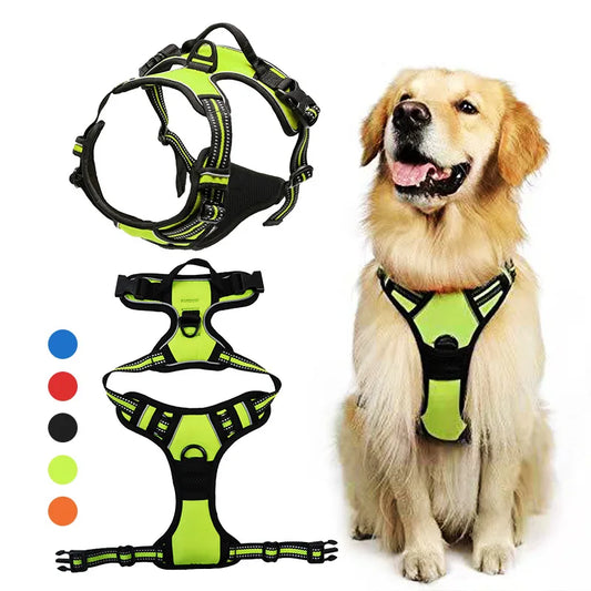 Dog Reflective Adjustable Harness