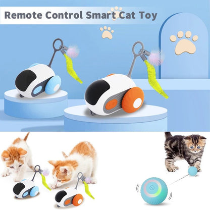 Cat Gravity Moving Car Toy for Pets | Tenini Strive Pet