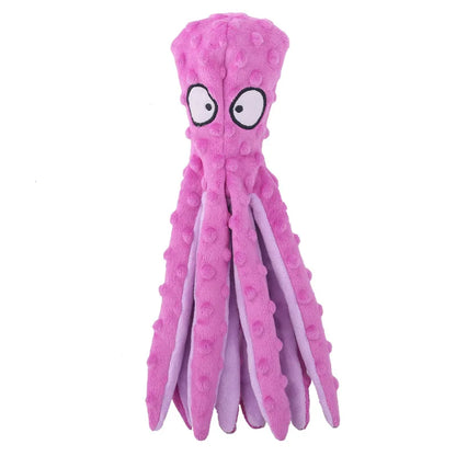 Dog Octopus Plush squeaky Toy