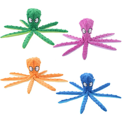 Dog Octopus Plush squeaky Toy