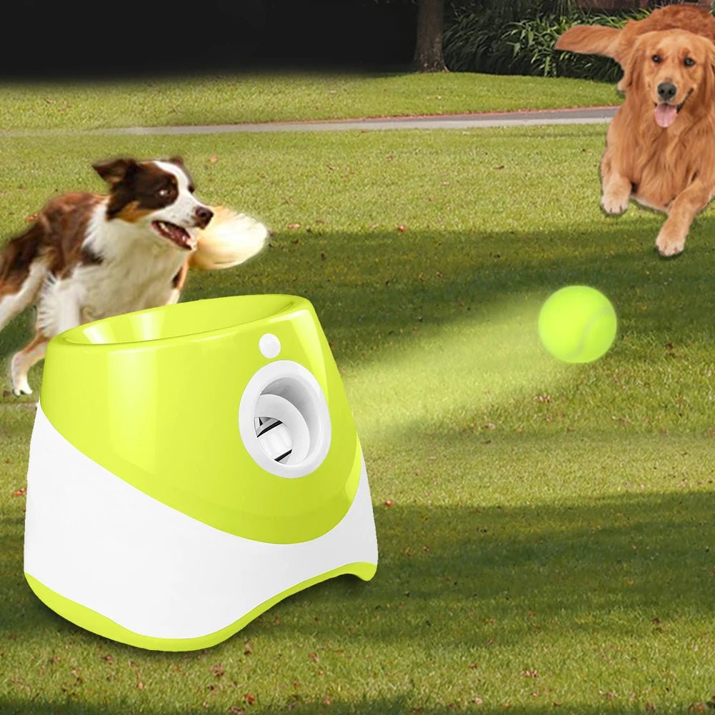 Automatic Dog Tennis Launcher for Fetch Games | Tenini Strive Pet