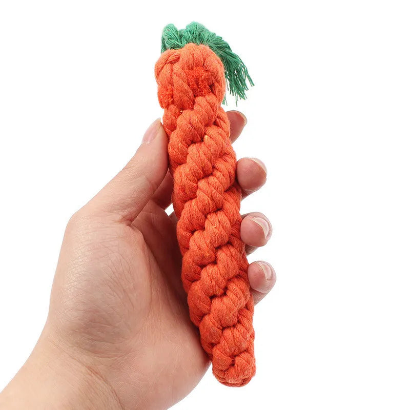 Dog Bite Resistant Carrot Toy for Small Dogs | Tenini Strive Pet