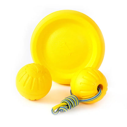 EVA Dog Floating Ball Ring Toy