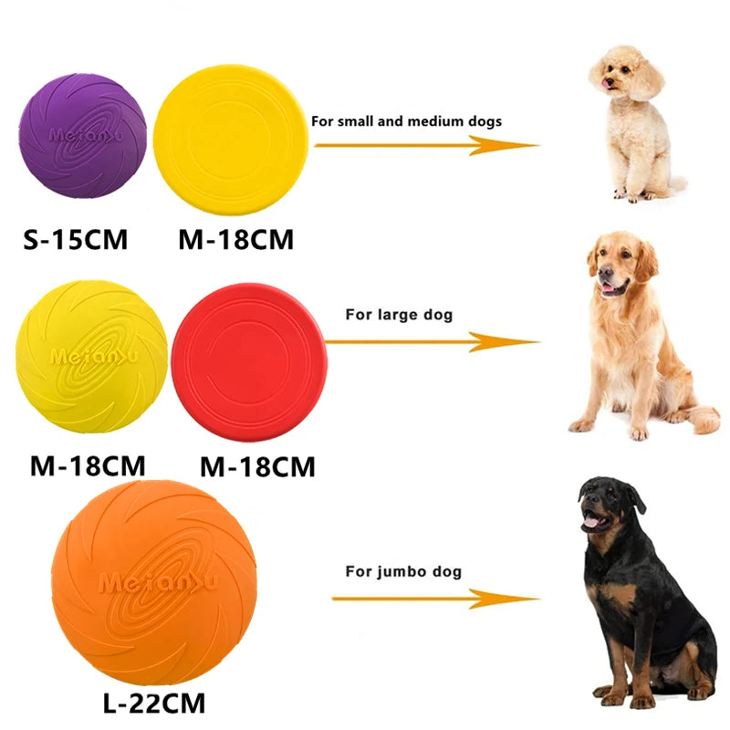 Dog Flying Disc Toy for Training & Play | Tenini Strive Pet