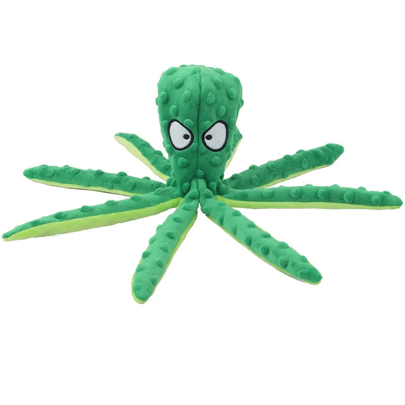 Dog Octopus Plush squeaky Toy