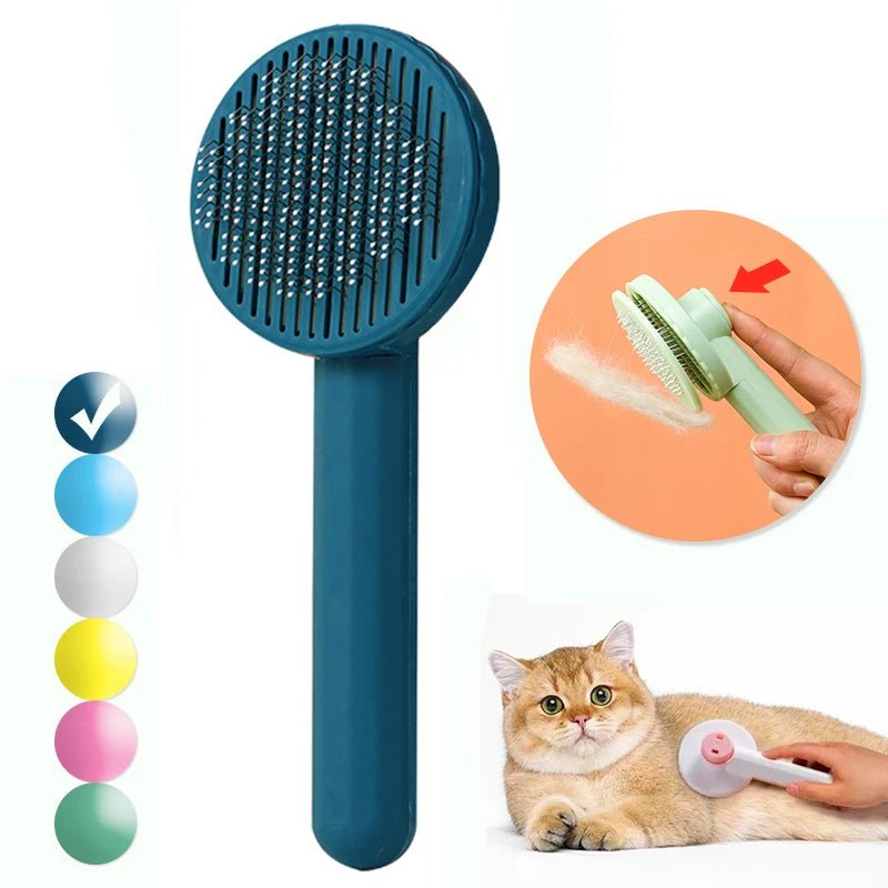 Cat Hair Remover Grooming Brush for Cats & Puppies | Tenini Strive Pet