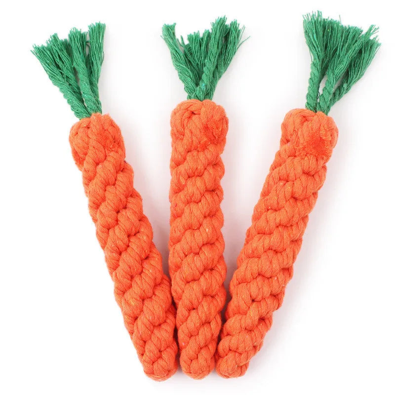 Dog Bite Resistant Carrot Toy for Small Dogs | Tenini Strive Pet