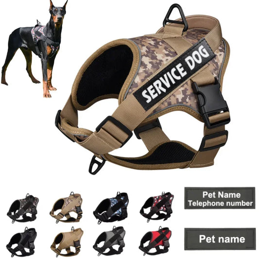 No Pull Tactical Dog Harness