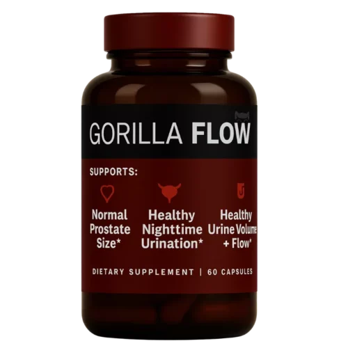Gorilla Flow Prostate Support – Natural Hormone & Inflammation Balance for Men
