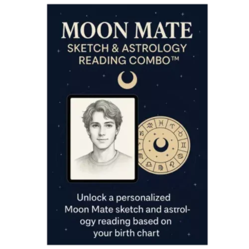 Moon Mate Sketch & Astrology Reading Combo™