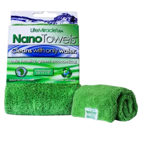NanoTowels® Advanced Eco-Cleaning Cloth – Chemical-Free Cleaning with Just Water