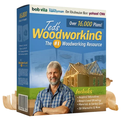 TedsWoodworking: 16,000+ DIY Wood Plans for Beginners & Pros